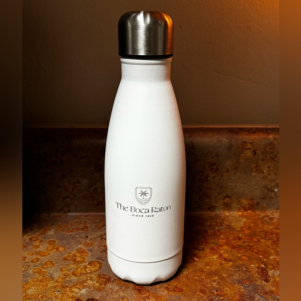 NEW Thermal Reusable Water Bottle The Boca Raton Hotel Stainless Steel